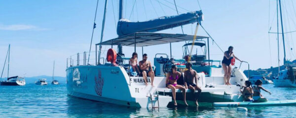 journée en catamaran